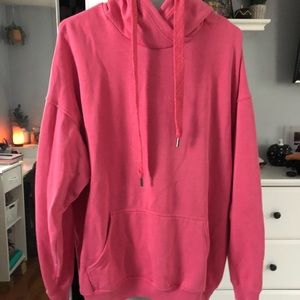 Pink hoodie